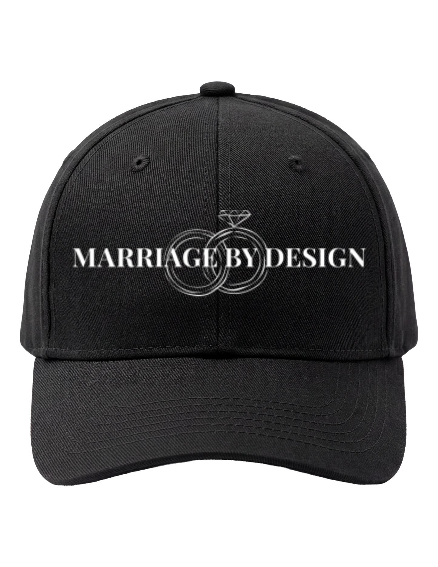 Marriage by Design Embroidered Hat