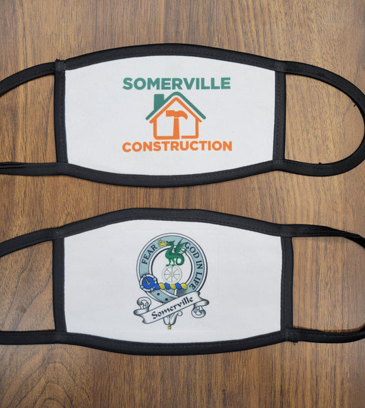 Somerville Logo Face Mask