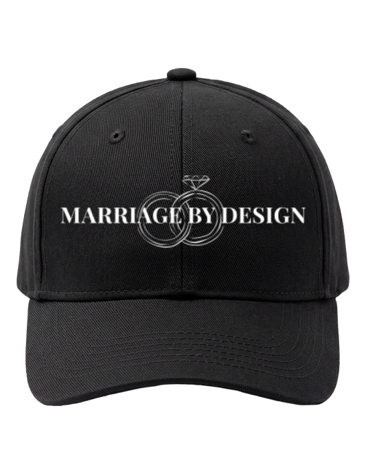 Marriage by Design Embroidered Hat