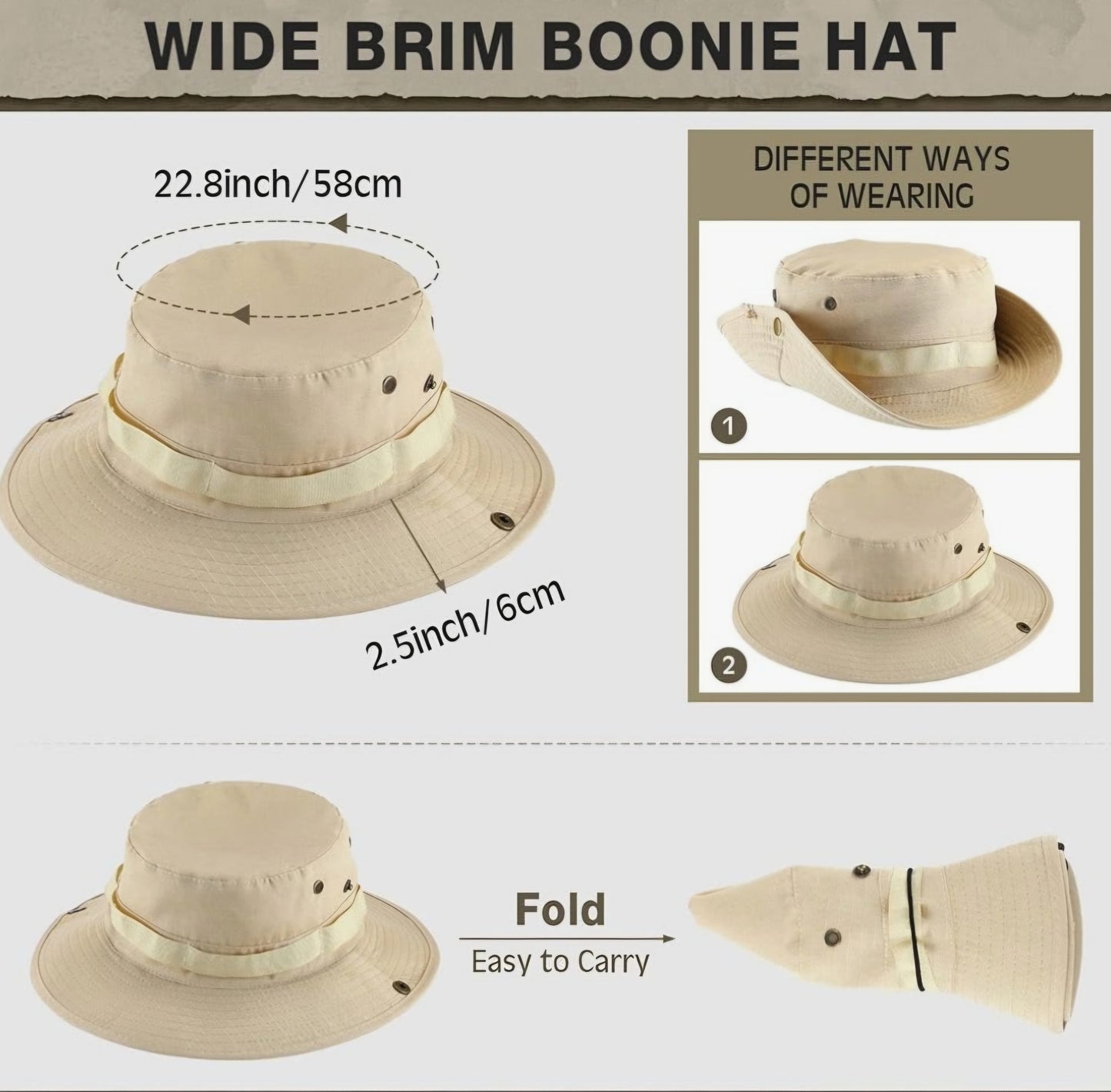 Boonie Hat / Full Brim